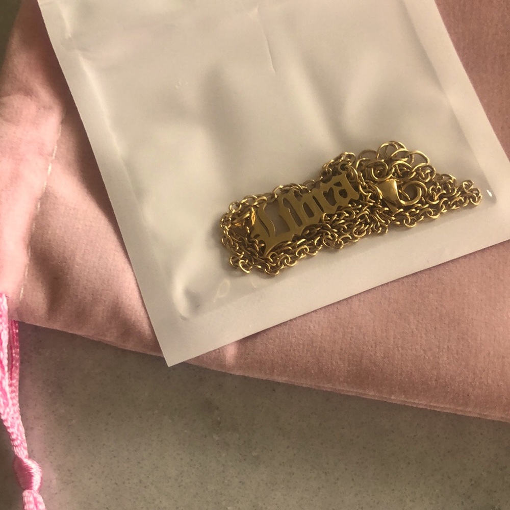 LIBRA Zodiac Necklace